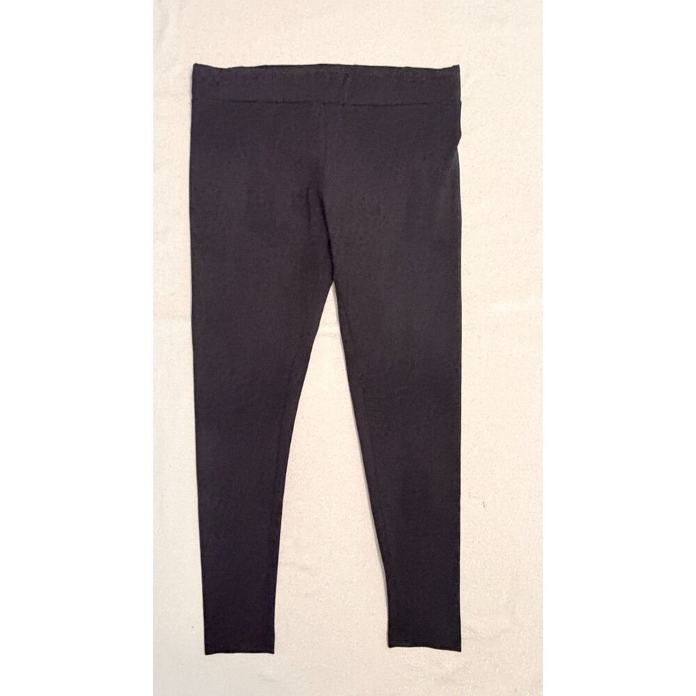 Matty M black animal print leggings. Size XL